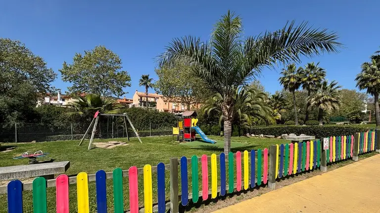 Uno de los parques de Santa Margarita 