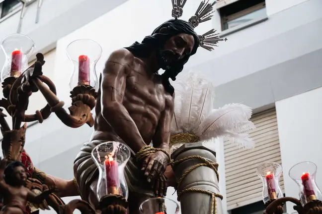 Lunes Santo en Algeciras- solemnidad, estreno y gran ambiente en las calles_48