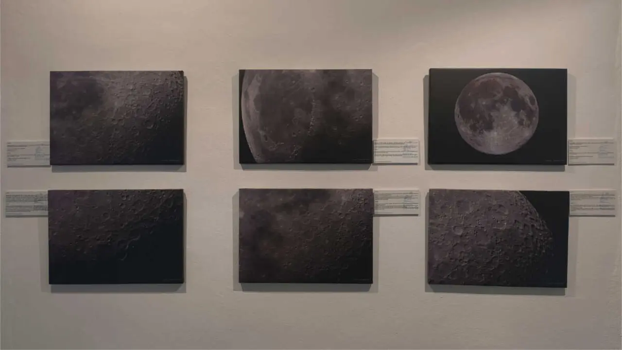Parte de la exposici&oacute;n de Jes&uacute;s Arc&eacute;iz en la Galer&iacute;a Manolo Al&eacute;s - FOTO: Luc&iacute;a Becerra