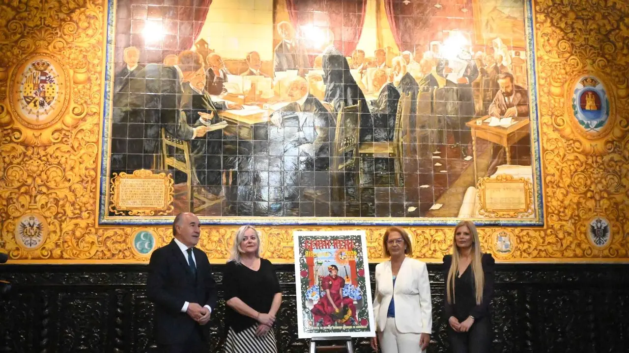 Presentaci&oacute;n oficial del cartel anunciador de la Feria Real de Algeciras 2026