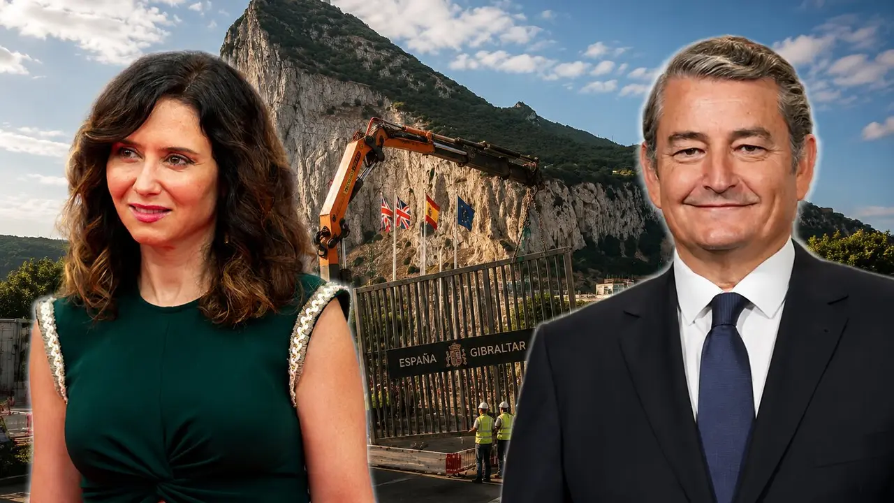 Ayuso y Antonio Sanz, ante el nuevo escenario abierto tras el acuerdo sobre Gibraltar