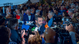 Manifestación La Línea 25 de octubre 4
