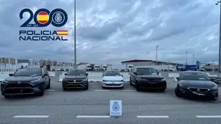 Los vehículos estaban a punto de poner rumbo hacia el otro lado del Estrecho