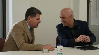 Picardo(i), con el líder de CCOO, Unai Sordo. FOTO - CCOO