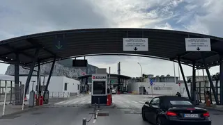 Momentos de tensión los vividos hoy en la frontera con Gobraltar