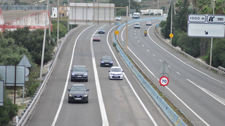 La persecucion tuvo lugar en este tramo de la A7