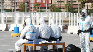 Simulacro Guardia Civil en Algeciras 15