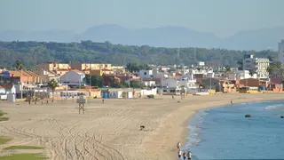 Denuncian que el trasvase de arena en la playa de El Rinconcillo se est&aacute; haciendo en la zona equivocada