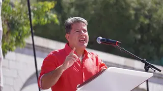 Picardo, durante su intervención pública este mi&eacute;rcoles por el National Day