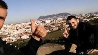 Yassine Kanjaa, antes del asesinato