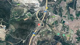 Peaje de la autopista AP-7 entre M&aacute;laga y Guadiaro - FOTO: Google Maps