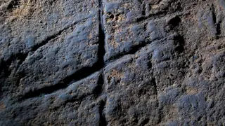 Grabado neandertal en Gorham. El &lsquo;hashtag&rsquo;