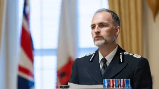 El comisario de la Polic&iacute;a de Gibraltar, Owain Richards - FOTO: RGP