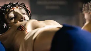El Cristo de la Fe protagoniza la noche m&aacute;s sobrecogedora de la Semana Santa en Algeciras_11