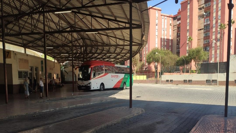 Estaci&oacute;n de autobuses actual de La L&iacute;nea de la Concepci&oacute;n.