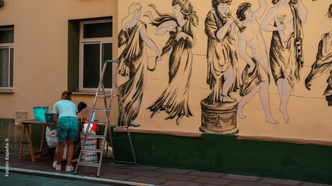 Arte en las calles de La Línea 1
