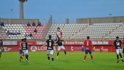 Un lance del Algeciras - Ceuta, celebrado este sábado en el Nuevo Mirador3