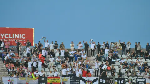 Un lance del Algeciras - Ceuta, celebrado este sábado en el Nuevo Mirador13