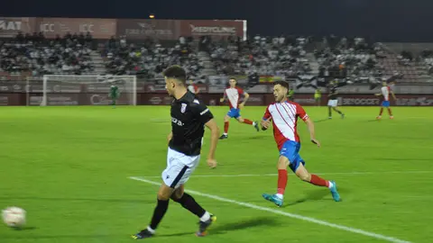 Un lance del Algeciras - Ceuta, celebrado este sábado en el Nuevo Mirador18