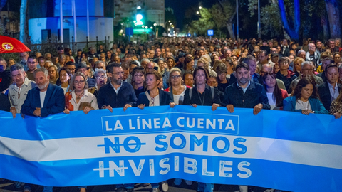Manifestación La Línea 25 de octubre 5