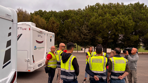 Agentes de la Policía Local de Algeciras pone rumbo a Utiel 12