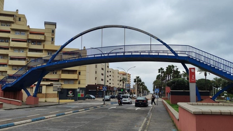 Puente de la Constitución, cuya demolición comenzará el próximo lunes 18 de noviembre