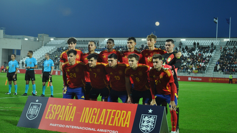 España - Inglaterra sub 21, inauguración del Ciudad de La Línea1