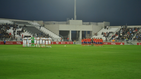 España - Inglaterra sub 21, inauguración del Ciudad de La Línea3