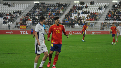 España - Inglaterra sub 21, inauguración del Ciudad de La Línea12