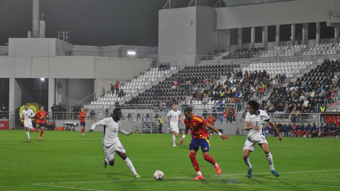 España - Inglaterra sub 21, inauguración del Ciudad de La Línea38