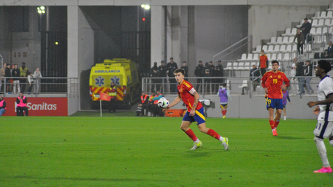 España - Inglaterra sub 21, inauguración del Ciudad de La Línea49