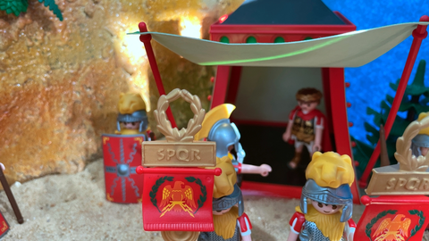Belén con figuras de Playmobil 28