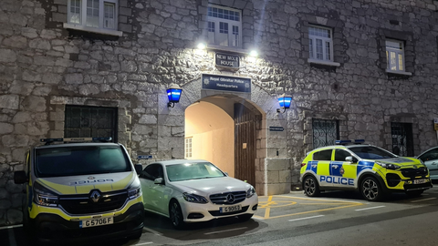 La Policía Real de Gibraltar ha sido quien ha detenido al joven español. FOTO: RGP
