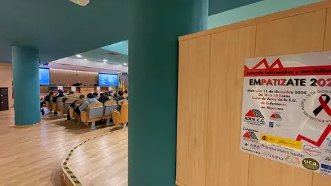 Jornada de ADEM en la Escuela de Enfermería de Algeciras 2