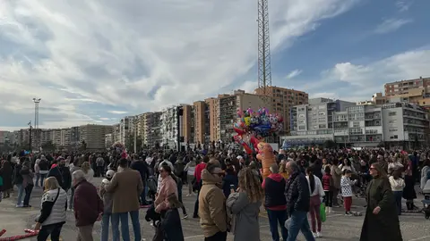 Arrastre de latas en Algeciras
