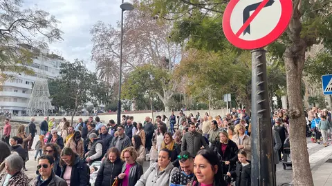 Arrastre de latas en Algeciras