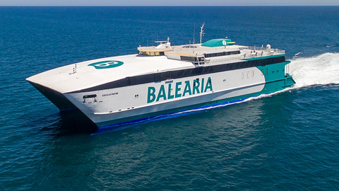 El nuevo buque que ha incluido Balearia en su flota del Estrecho