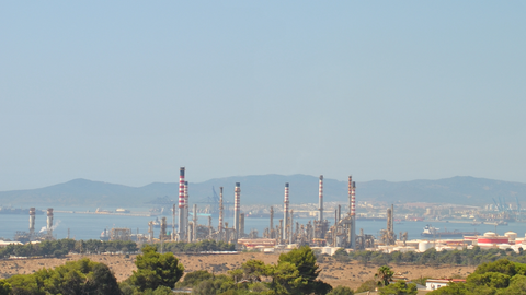 Parque energético de Cepsa en San Roque