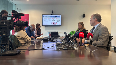 Carlos Fenoy, presidente de la Cámara, ofrece los detalles del balance de 2024