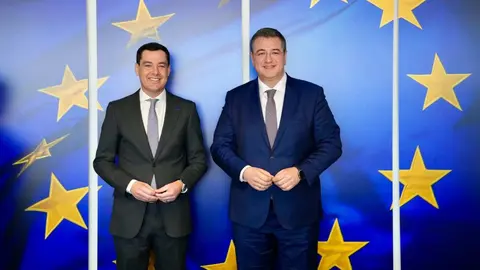 Moreno Bonilla, con el primer comisario de Turismo de la UE