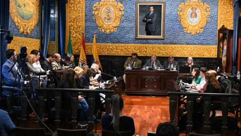 Pleno celebrado el pasado viernes en Algeciras