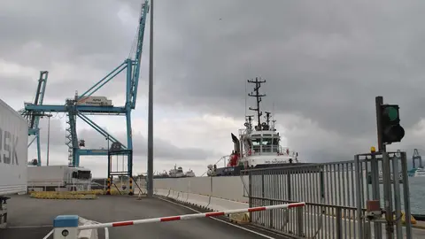 Instalaciones del PCF del puerto de Algeciras donde opera el transitario denunciado