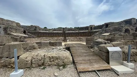 Baelo Claudia, una de las joyas del patromonio histórico y cultural de Andalucía, ubicado en Tarifa