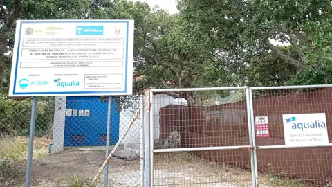 Una de las instalaciones de Aqualia en la zona