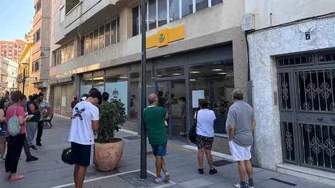 Oficina de Correos en la calle Tarifa de Algeciras
