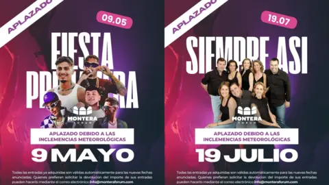 Las nuevas fechas anunciadas por la organización
