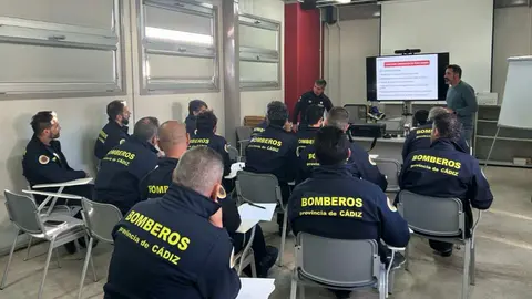 Los efectivos del Consorcio, en plena formación