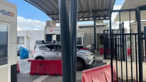 Frontera de Gibraltar, lugar donde fue intervenido el dinero