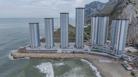 Hassan Centenary Terraces. FOTO - Gobierno de Gibraltar 