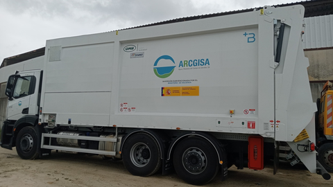 Uno de los nuevos camiones que aterrizan en Tarifa 